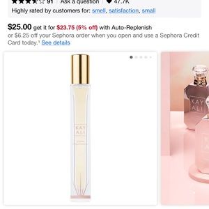 Kayali Vanilla 21 
Travel size 10ml
Sprayed 3 times 
No returns